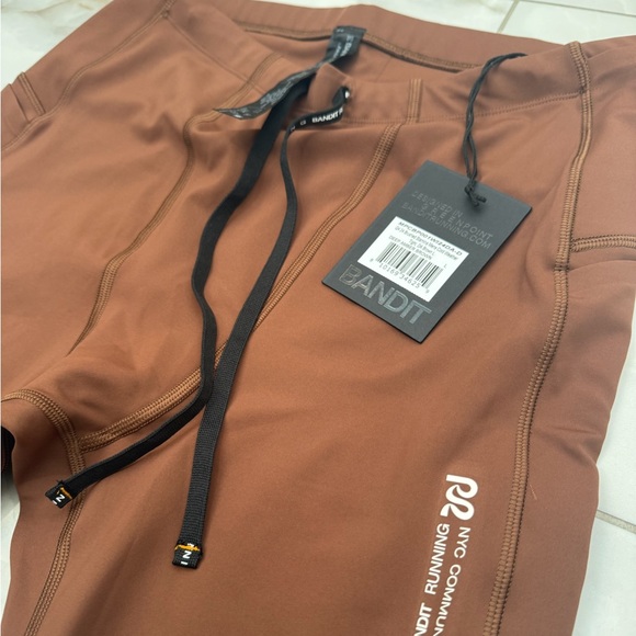 RARE Bandit Running Mens New Brushed Stamina Cold Weather Compression Run Tights - Picture 4 of 12